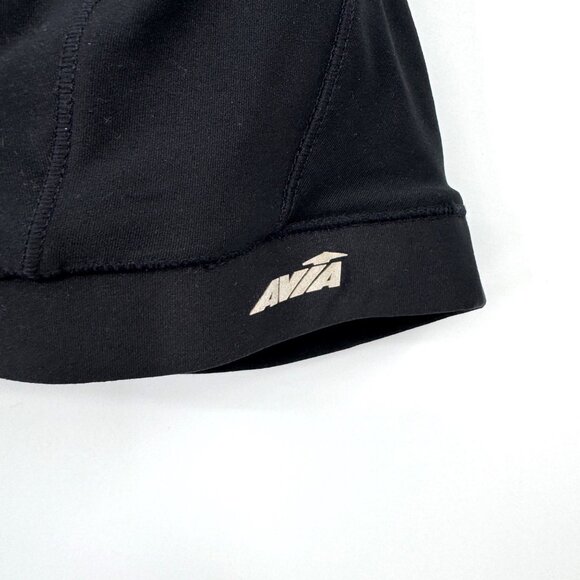 Avia Moisture-Wicking Black Sports Bra XXXL Double Layer With Comfort Elastic Ba - Picture 2 of 7